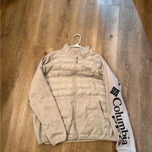 Columbia Gray Full-Zip Jacket